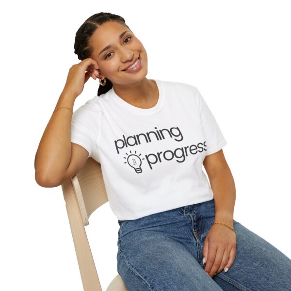 Planning For Progress Unisex Softstyle T-Shirt - Image 22