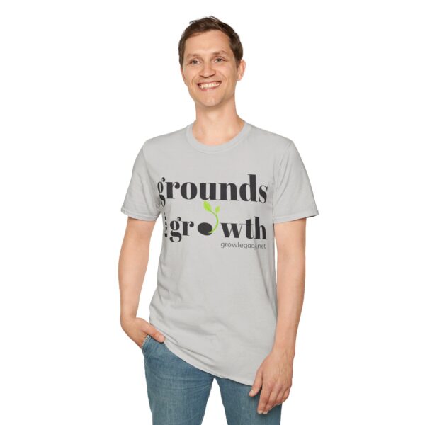 Grounds For Growth ONE SIDED Unisex Softstyle T-Shirt - Image 31