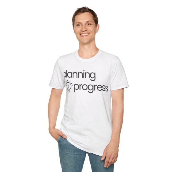 Planning For Progress Unisex Softstyle T-Shirt - Image 13