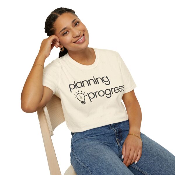 Planning For Progress Unisex Softstyle T-Shirt - Image 46