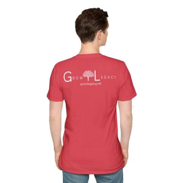 Grounds For Growth WHITE Unisex Softstyle T-Shirt - Image 93