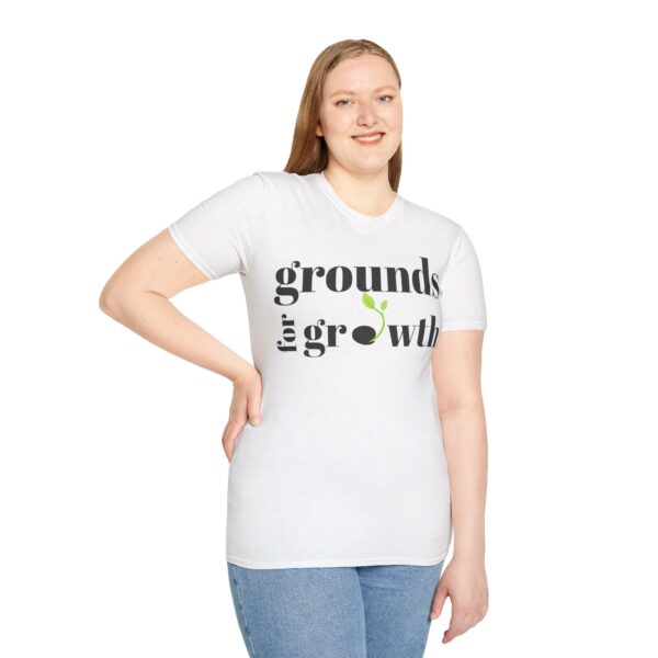 Grounds For Growth Unisex Softstyle T-Shirt - Image 5