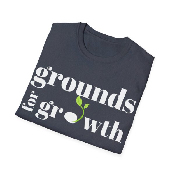 Grounds For Growth WHITE Unisex Softstyle T-Shirt - Image 5