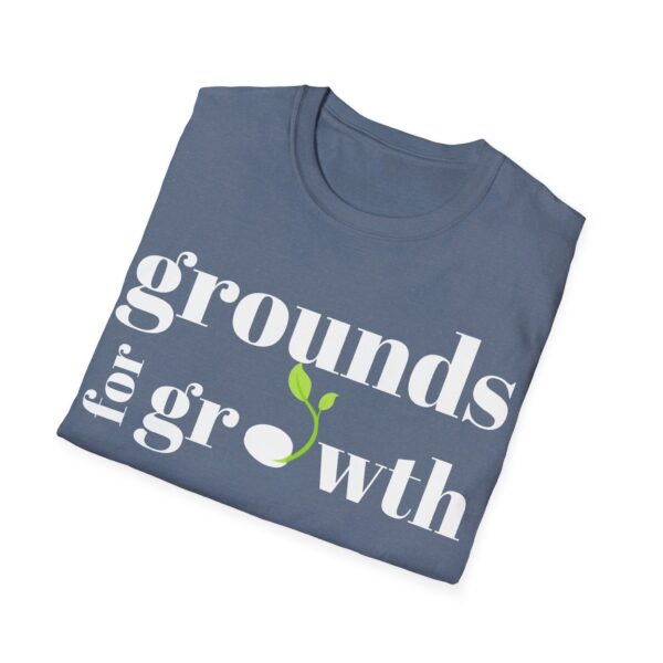 Grounds For Growth WHITE Unisex Softstyle T-Shirt - Image 53