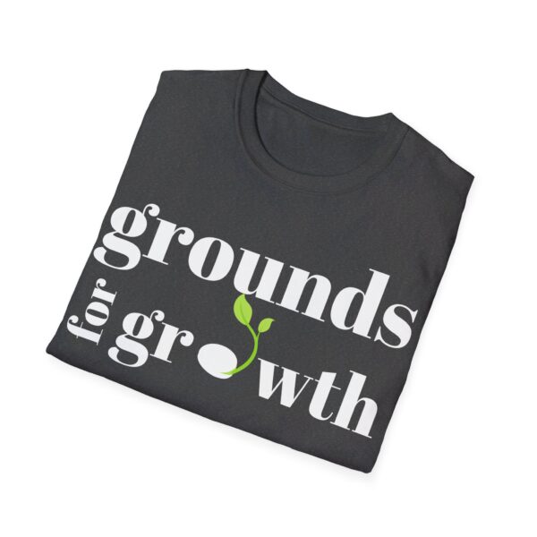 Grounds For Growth WHITE Unisex Softstyle T-Shirt - Image 29