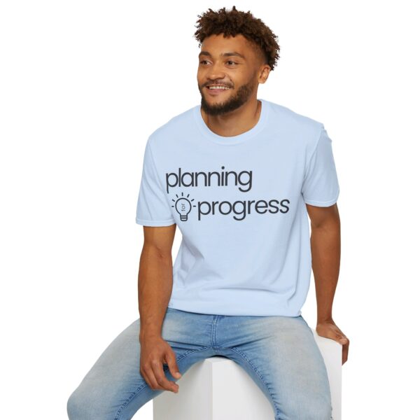 Planning For Progress Unisex Softstyle T-Shirt - Image 60