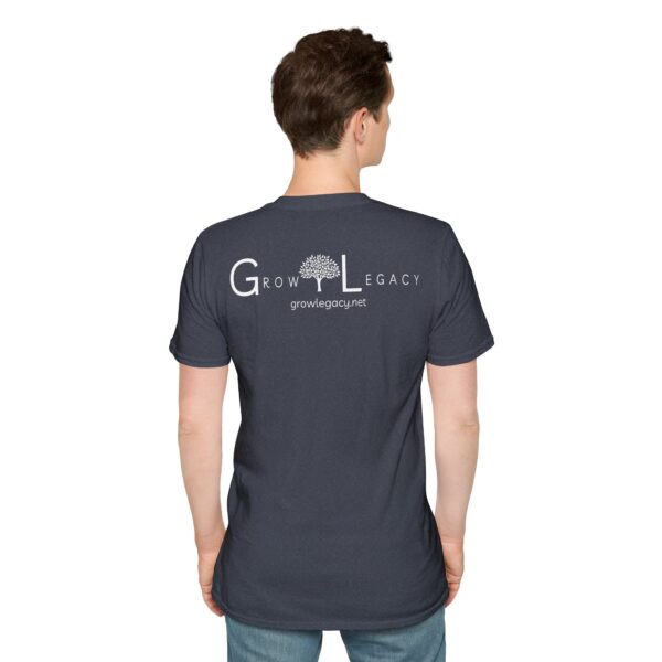 Grounds For Growth WHITE Unisex Softstyle T-Shirt - Image 9