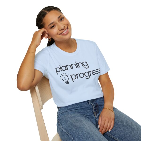 Planning For Progress Unisex Softstyle T-Shirt - Image 58