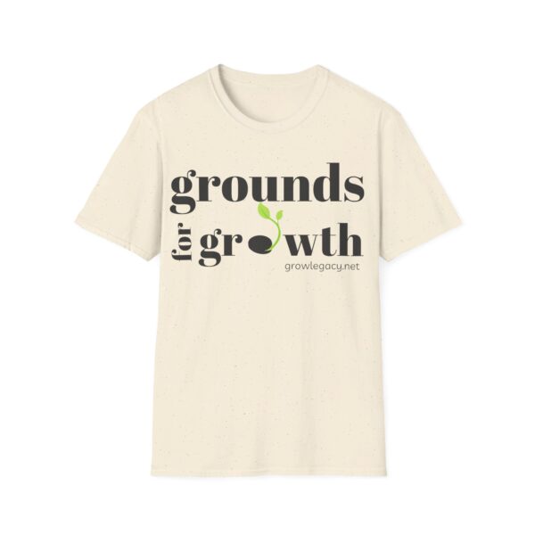 Grounds For Growth ONE SIDED Unisex Softstyle T-Shirt - Image 38