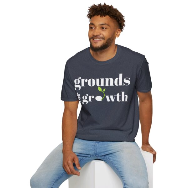 Grounds For Growth WHITE Unisex Softstyle T-Shirt