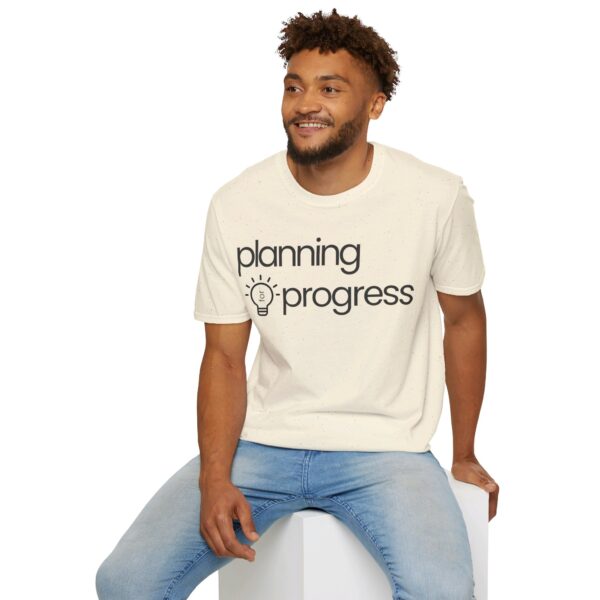 Planning For Progress Unisex Softstyle T-Shirt - Image 48