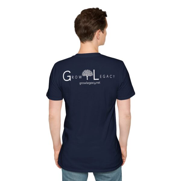 Grounds For Growth WHITE Unisex Softstyle T-Shirt - Image 81