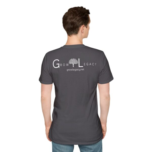 Grounds For Growth WHITE Unisex Softstyle T-Shirt - Image 69