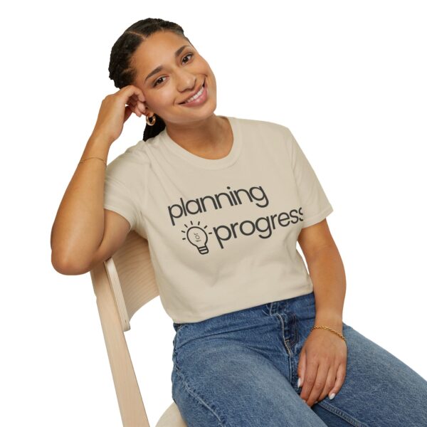 Planning For Progress Unisex Softstyle T-Shirt - Image 10